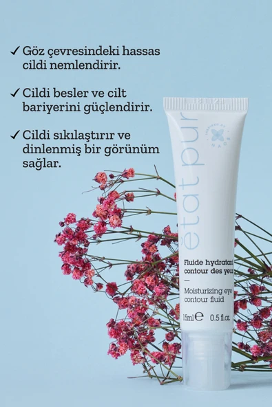 Etat Pur Moisturizing Eye Contour Rahatlatıcı Kırışıklık Karşıtı Göz Çevresi Kremi 15ml - 4