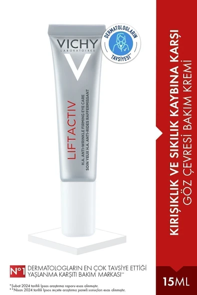 Vichy Liftactiv Kırışıklık Karşıtı Göz Bakım Kremi 15ml