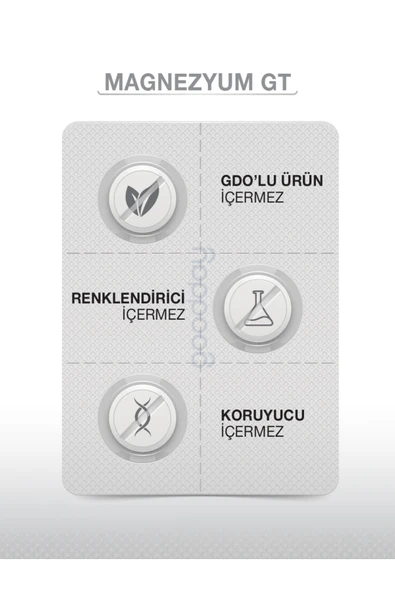 goodday Magnesıum Plus Gt (MAGNEZYUM BİSGLİSİNAT - L-TREONAT) & P5p 30 Tablet - 5