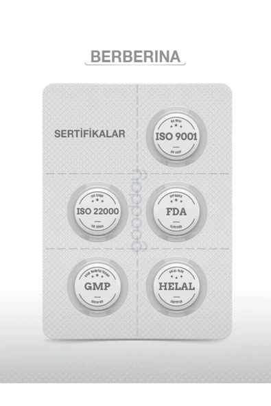 goodday Berberina Kapsül %95 Berberin Içeren Besin Takviyesi - 6