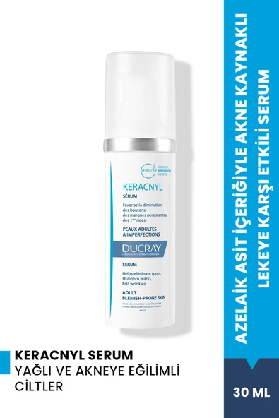 Ducray Akne Kaynaklı Lekeye ve İlk Kırışıklıklara Karşı Etkili Serum 30ml ürün görseli 1