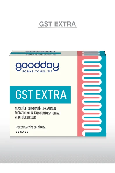 goodday Gst- Extra 30 Saşe Bitkisel Besin Takviyesi - 2