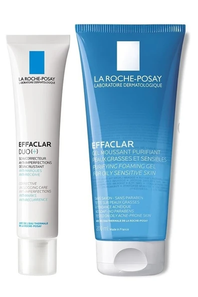 La Roche Posay Effaclar Duo+ Bakım Kremi - Effaclar Yağlı Ciltler Için Temizleme Jeli ürün görseli 1