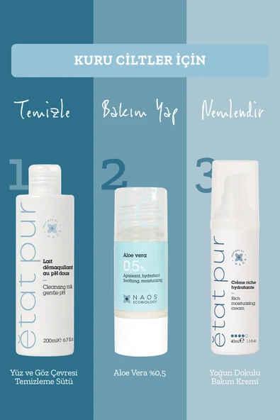 Etat Pur Pure Active Aloe Vera Nemlendirici Yatıştırıcı Saf Konsantre Cilt Bakım Serumu 15 ml Kuru Cilter - 7