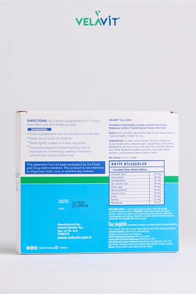 Velavit Viva DetX 5'li Shot - 7