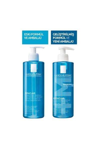 La Roche Posay Effaclar Jel 400 ml K Krem 40 ml | Siyah Nokta & Akne Bakım Set - Resim 4