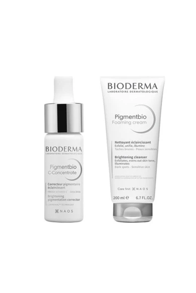 Bioderma Pigmentbio Leke Serisi Serum + Temizleyici Set Orijnal Boy ürün görseli 1