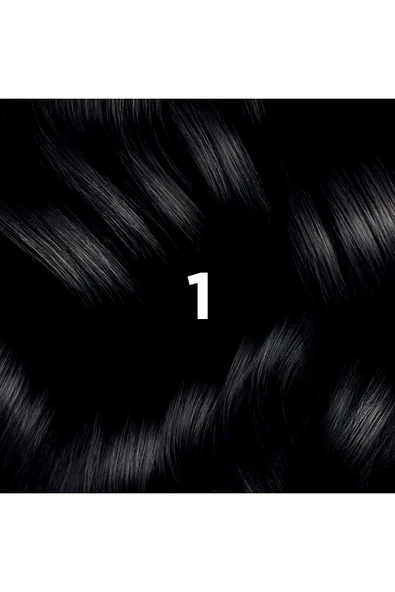 Phyto Color 1 Black Bitkisel Saç Boyası 1 Siyah - 6