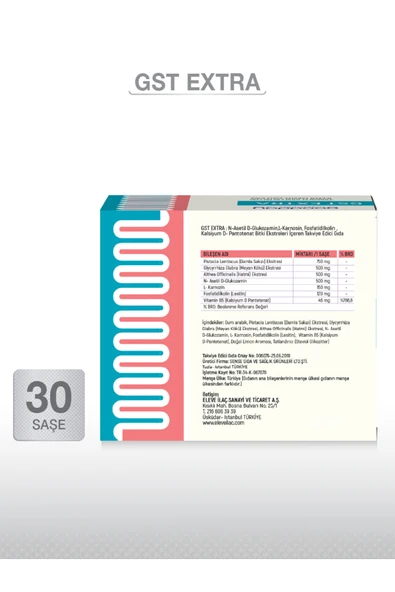 goodday Gst- Extra 30 Saşe Bitkisel Besin Takviyesi - 3