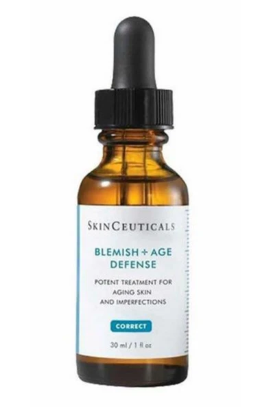 SkinCeuticals Olgun ve Akne Oluşumunu Engelleyici Blemish Age Defense Akneli Ciltler için Serum 30 ml