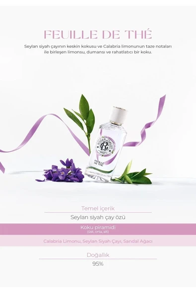 Roger&Gallet Feuılle The Epb 100ml - 2