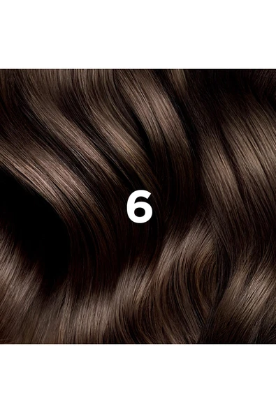 Phyto Color Amonyaksız Kalıcı Bitkisel Saç Boyası 6 Koyu Kumral - 6