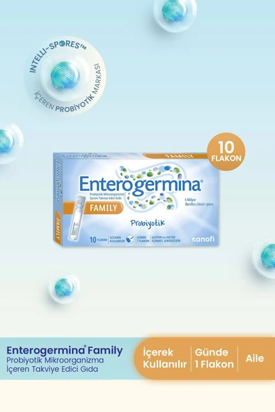 Enterogermina Family 10 Flakon ürün görseli 1