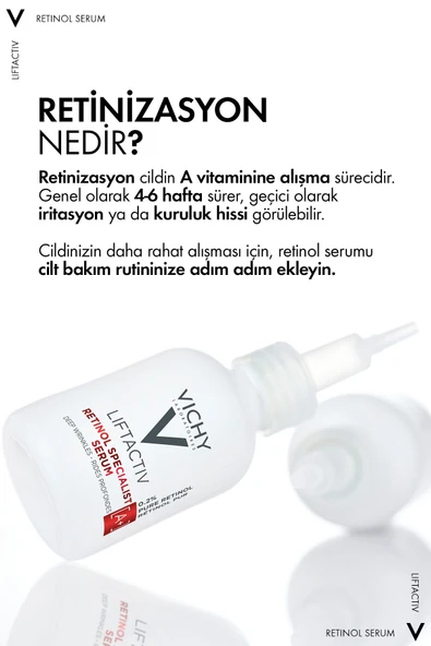 Vichy Liftactiv Retinol Specialist Derin Kırışıklık Karşıtı Serum-30 ml - 4