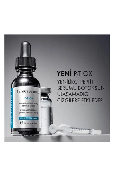 SkinCeuticals Yaşlanma Karşıtı Ptiox Kırışıklık Görünümüne Karşı Güçlendirici Peptit Serum 30 ml ürün görseli 1