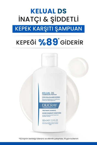 Ducray Kelual Ds İnatçı Kepeğe Karşı Şampuan 100 ml - 2