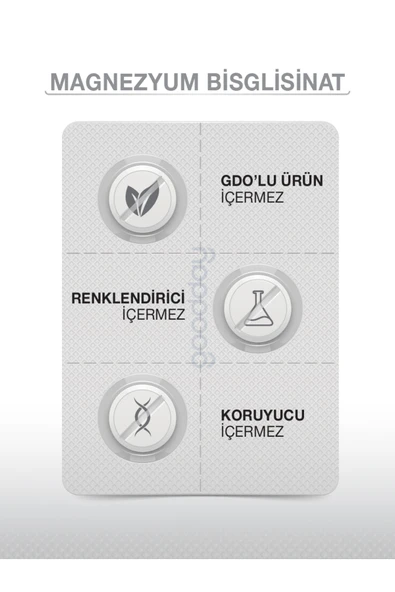 goodday Magnesium Plus Bisglisinat - 30 Tablet - 250 Mg Magnezyum - Resim 5