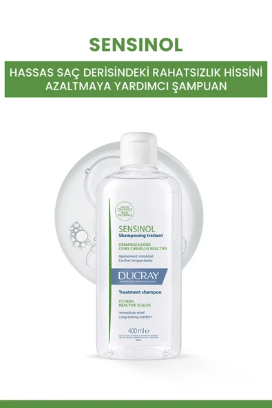 Ducray Sensinol Hassaslaşmış Saç Derisi Şampuanı 400 ml - 2