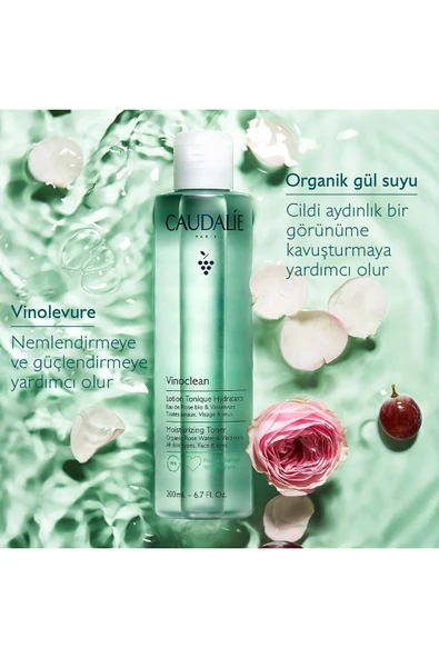 Caudalie Vinoclean Nemlendirici Tonik 200 ml - 2