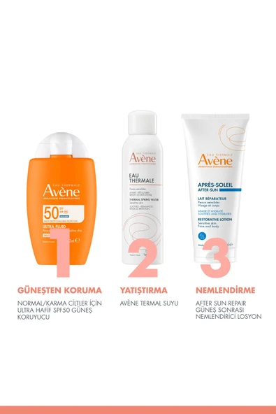 Avene Ultra Fluid Invisible SPF50 Güneş Kremi 50ml - Resim 6