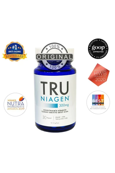 TRU NIAGEN NAD+ 300 Mg 30 Kapsul ürün görseli 1