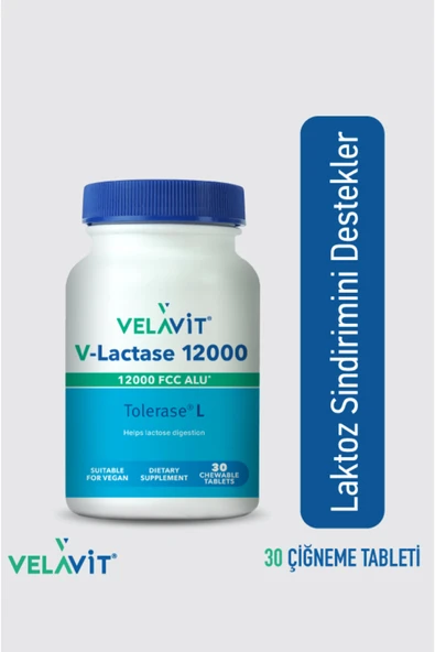 Velavit V-lactase 12000 ürün görseli 1