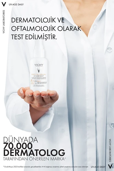 Vichy Capital Soleil UV Age Daily Foto-Yaşlanma Karşıtı SPF50+ Korumalı Güneş Kremi 40 ML - 3
