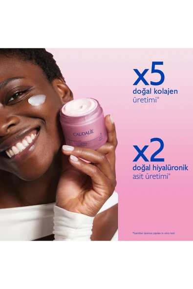 Caudalie Resveratrol-Lift Sıkılaştırıcı Gece Bakım Kremi - Resim 4