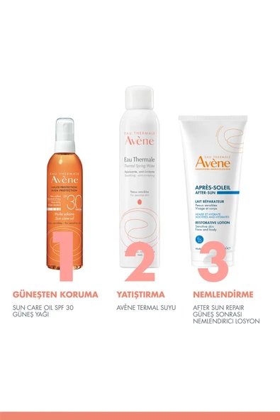 Avene Sun Huile Solaire Spf30 Güneş Yağı 200 Ml- - Resim 6