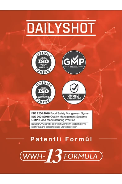 HANGOVERSHOT Energyshot Anında Enerji Desteği, 3 Ginseng Comlex, Guarana, Energy Shot 7'li - Resim 8