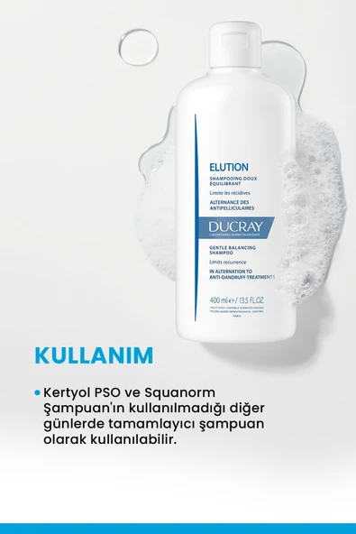 Ducray Kepek Karşıtı Tamamlayıcı Şampuan 400ml - 4