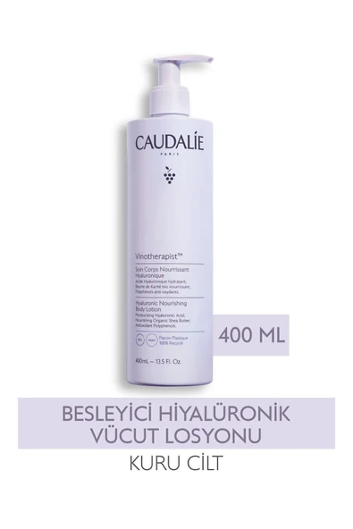 Caudalie Vinotherapist Besleyici Hiyalüronik Vücut Losyonu 400 ml
