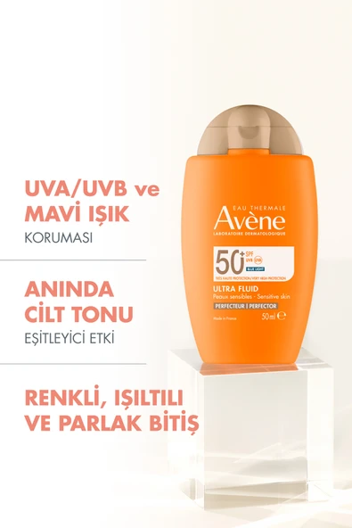 Avene Ultra Fluid Perfector SPF50+ Güneş Kremi 50ml - Resim 2