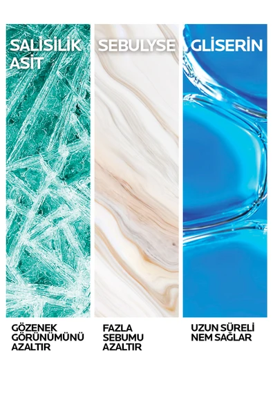 La Roche Posay Effaclar Mat Parlama Karşıtı Nemlendirici Krem 40 ml -Yağlı/Geniş Gözenekli Ciltler İçin - 2