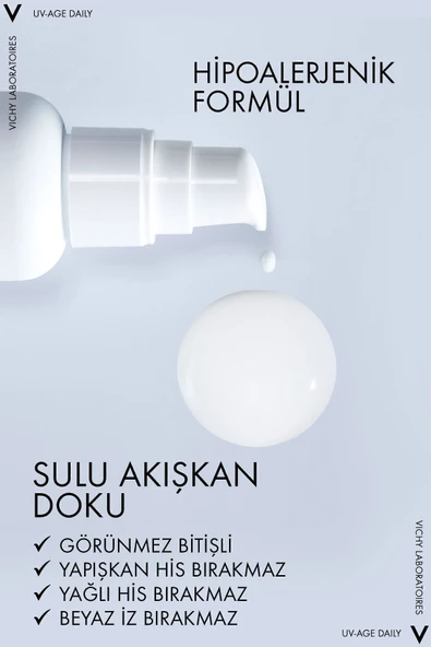 Vichy Capital Soleil UV Age Daily Foto-Yaşlanma Karşıtı SPF50+ Korumalı Güneş Kremi 40 ML - 4