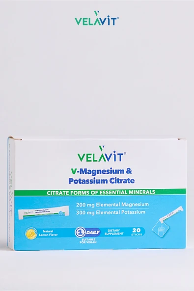Velavit V-Magnesium & Potassium Citrate - 2