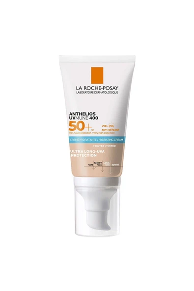 La Roche Posay Anthelios Uvmune Spf 50 Hassas Ciltler Için Yüksek Korumalı Renkli Yüz Güneş Kremi 50 ürün görseli 1