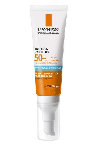 La Roche Posay Anthelios UVmune SPF+50 Hassas Ciltler İçin Yüksek Korumalı Yüz Güneş Kremi 50 ml - Resim 2