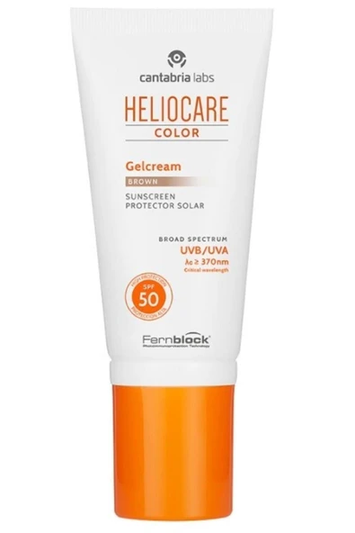 Heliocare Color Gelcream Brown Spf 50 Renkli Güneş Kremi 50 ml ürün görseli 1