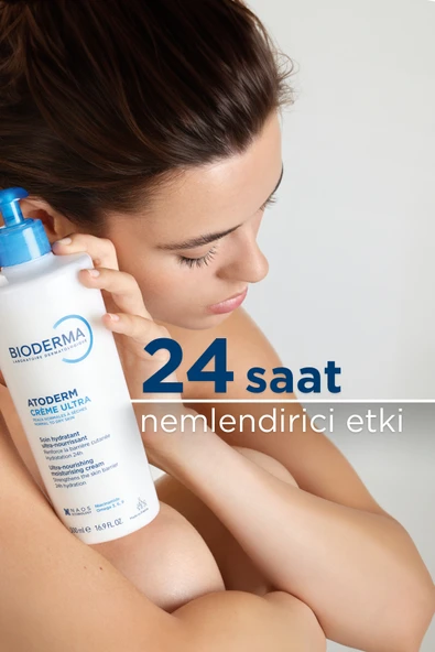 Bioderma Atoderm Cream Ultra Normal ve Kuru Ciltler için Nemlendirici Yüz, Vücut Bakım Kremi 500 ml - 3