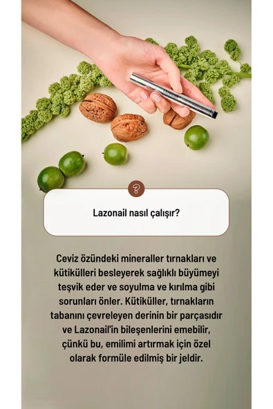lazonail Tırnak Bakım Jeli - Resim 6