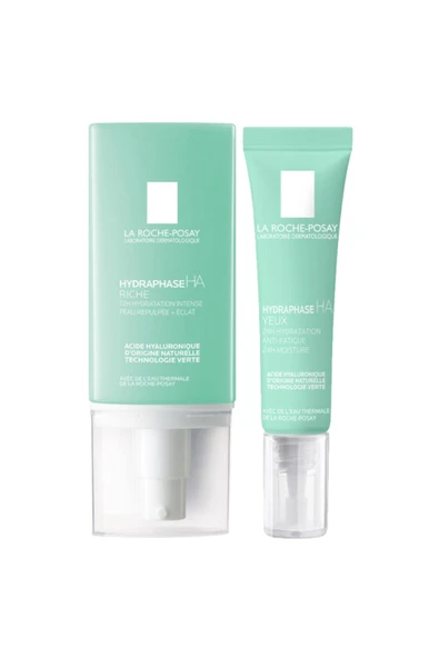 La Roche Posay Hydraphase Intense Kuru Cilt Bakım Seti | Yüz Ve Göz Kremi Orijinal Boy Set