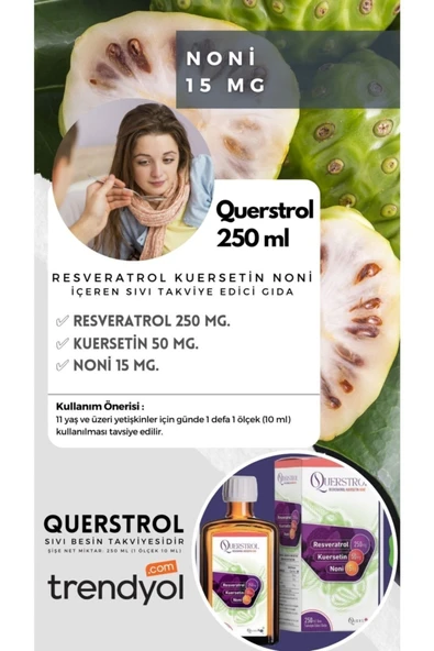querstrol 250 Ml X 2 Adet | Resveratrol Quercetin Takviye Edici Avantajlı Aile Paketi - Resim 4