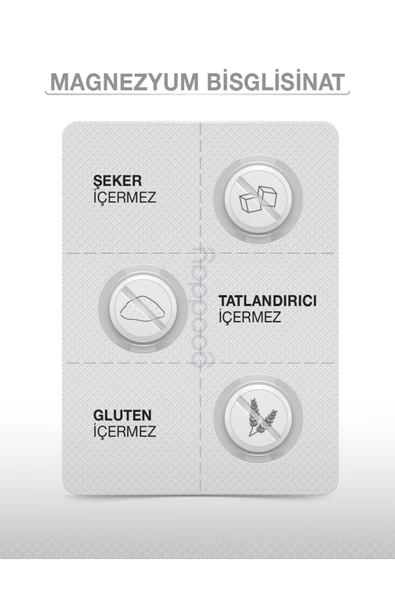 goodday Magnesium Plus Bisglisinat - 30 Tablet - 250 Mg Magnezyum - Resim 6