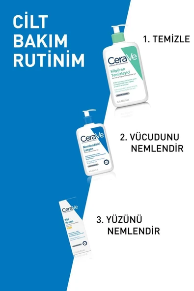 CeraVe Nemlendirici Losyon Kuru Ciltler Seramid Ve Hyalüronik Asit Içerikli Yüz Vücut 236ml X2 - 8