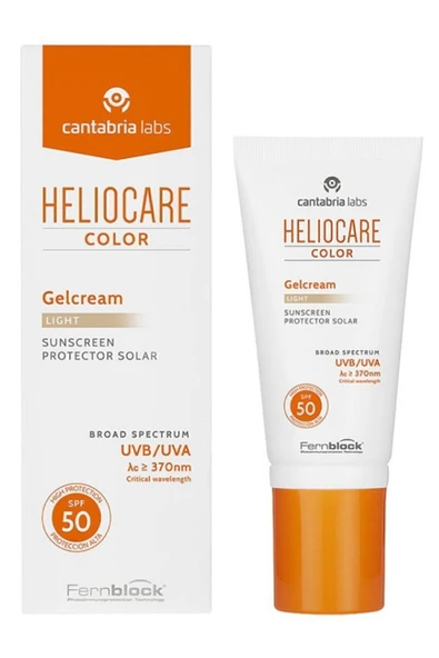 Heliocare Color Gelcream Light Renkli Güneş Kremi Spf 50 50 Ml ürün görseli 1