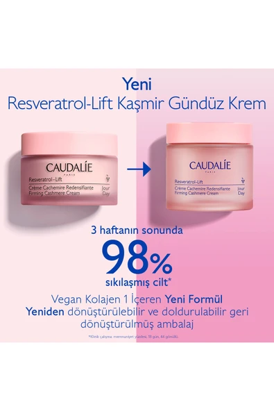 Caudalie Resveratrol-Lift Kaşmir Gündüz Bakım Kremi - Resim 6