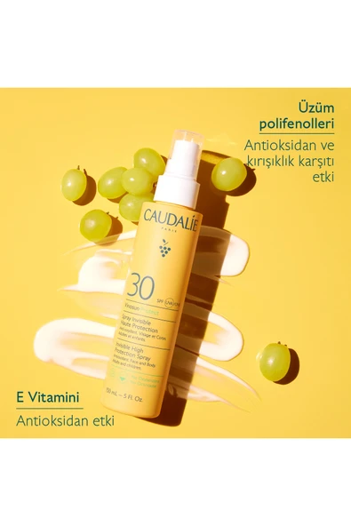 Caudalie Vinosun Protect Spf 30 Güneş Spreyi 150 ml - Resim 2