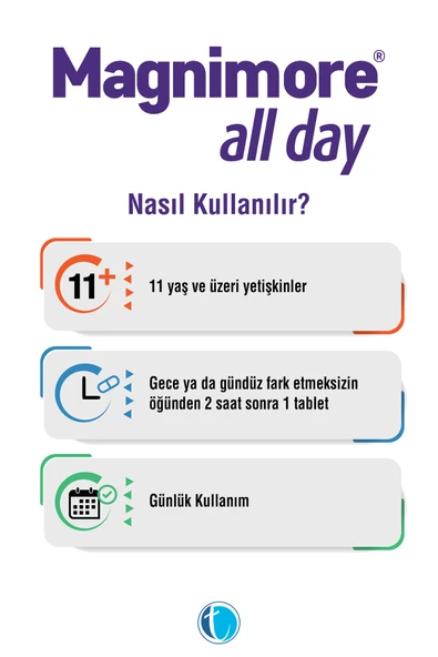Magnimore ALL DAY 60 TABLET 8680133002670 - 3