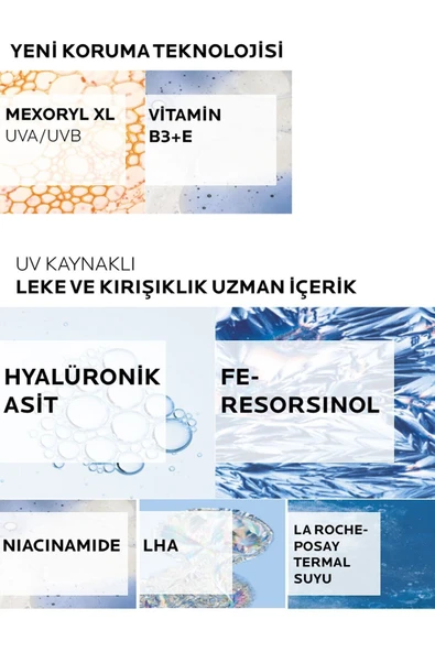 La Roche Posay Anthelios Age Correct Spf50 Renkli Kapatıcı Özelliğe Sahip Yüz Güneş Kremi 50 ml - 5